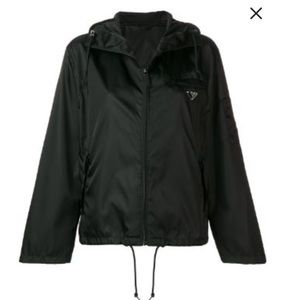 Prada K-way hooded jacket
